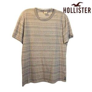 Hollister Men's Short Sleeve Crewneck‎ Printed T-Shirt